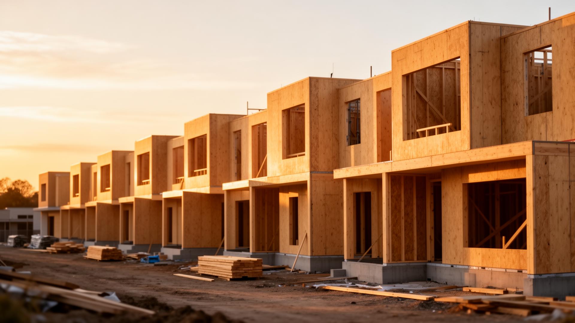 Chantier de construction résidentielle et multilogement